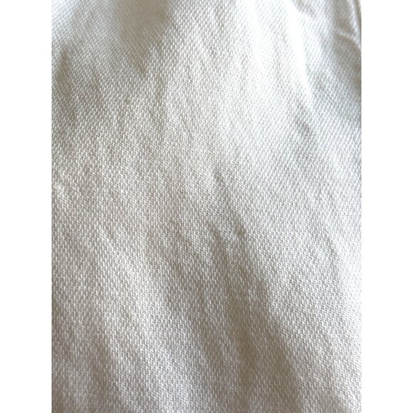 Faherty Arlie Day Jogger Pants Size XXXL Linen Tencel Blend White PullOn Pockets - Picture 8 of 9